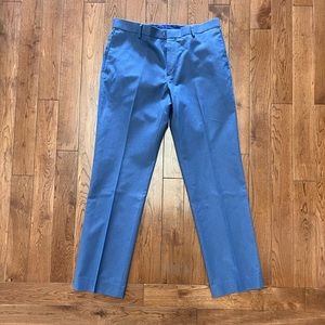 Banana Republic Tailored Slim Fit Slack - 33x32 Cotton - Blue